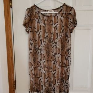 Smoke and Mirrors sheer dress